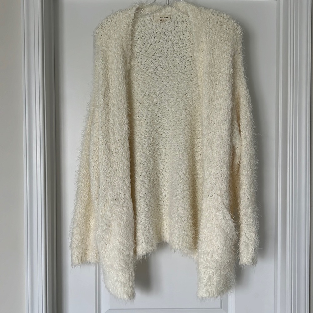L.A. HEARTS Fuzzy Cardigan